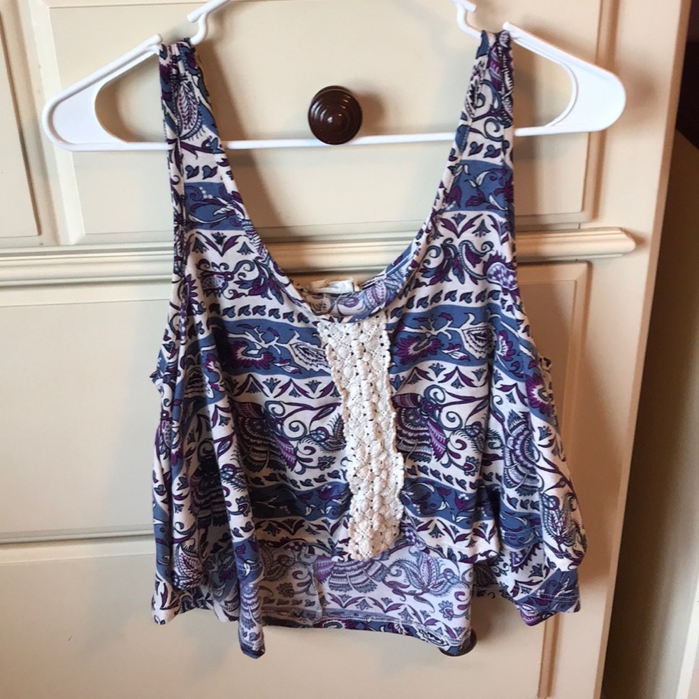 Colorful crop top